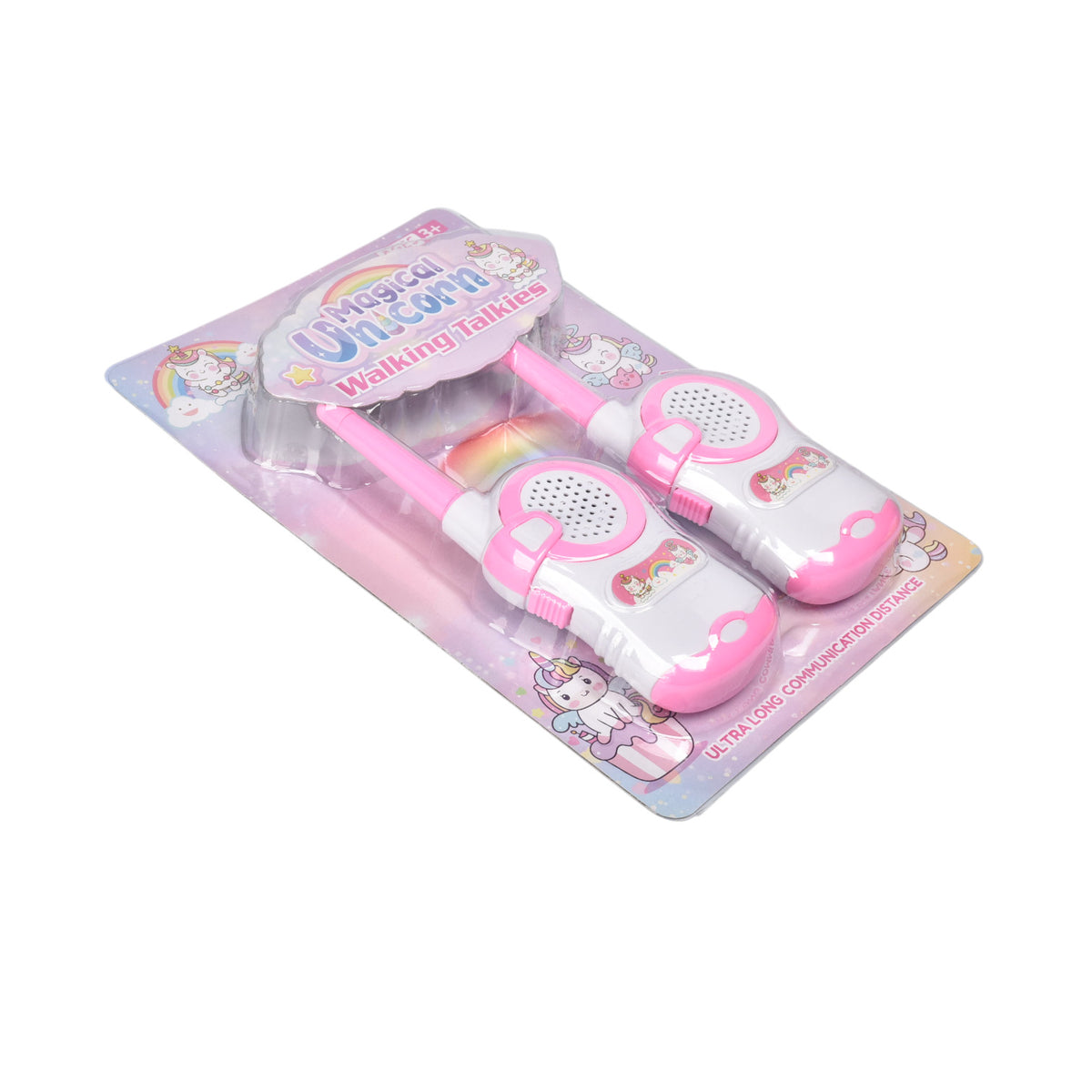 walkie talkie rosado para niñas dim:20x30x3