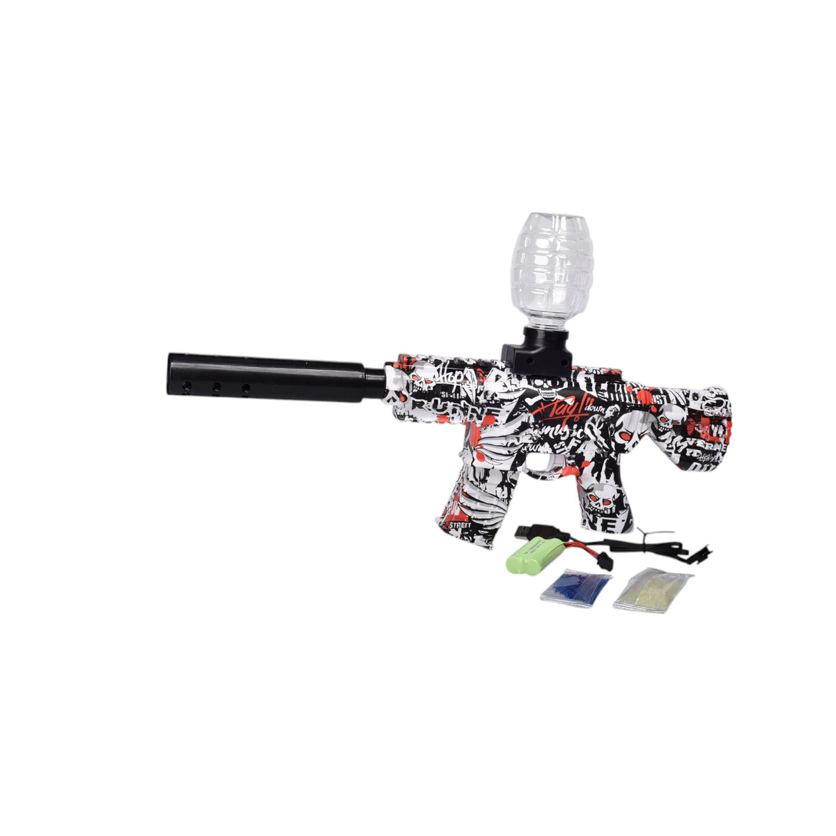 pistola de hidrogel plastico dim:33x17x7