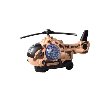 AVION HELICOPTERO PARA NIÑO CON LUCES Y MOVIMIENTO