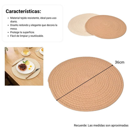 INDIVIDUAL DE MESA COMEDOR