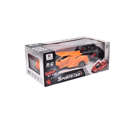 JUGUETE CARRO CON CONTROL REMOTO PLASTICO DIM:30X16X12