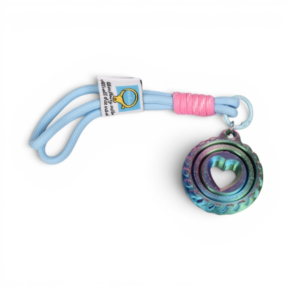 llavero rueda plastico dim:5cm