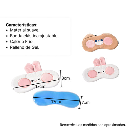 MASCARA CUBRE OJOS ANTIFAZ PARA DORMIR