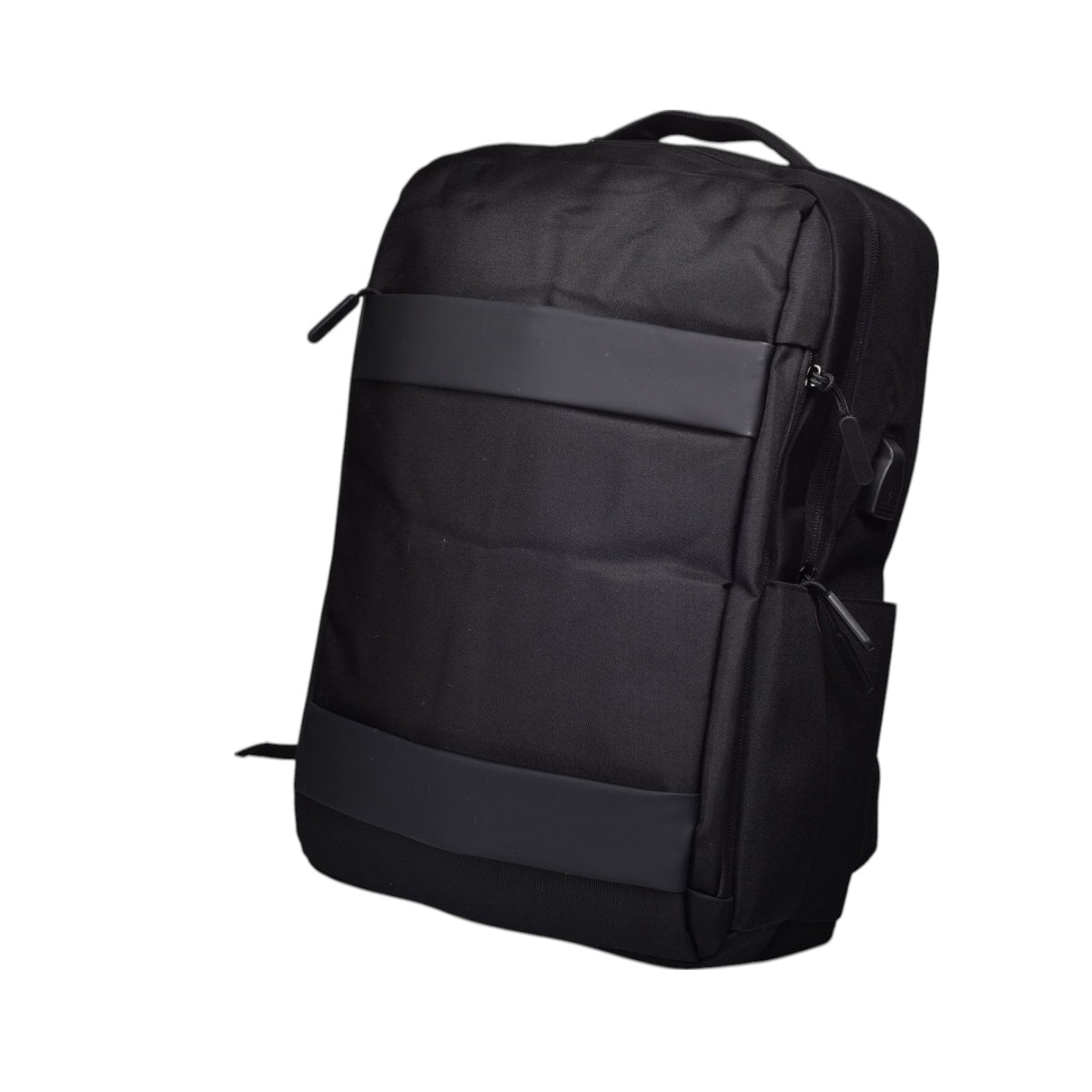 maleta morral poliester negro dim:42x29x13