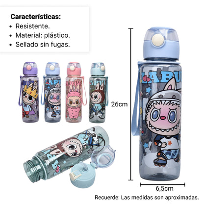 BOTELLA DE AGUA PERSONAJE DIM:6X26X6