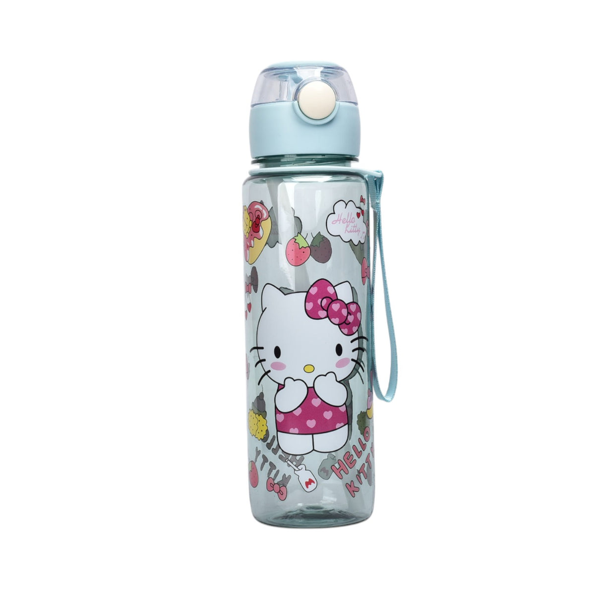 botella de agua 700ml personaje dim:6x6x25