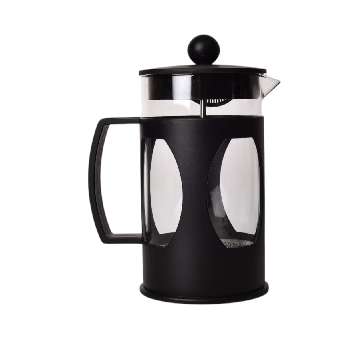 cafetera prensa francesa plastico y vidrio 360ml dim:7*7*16
