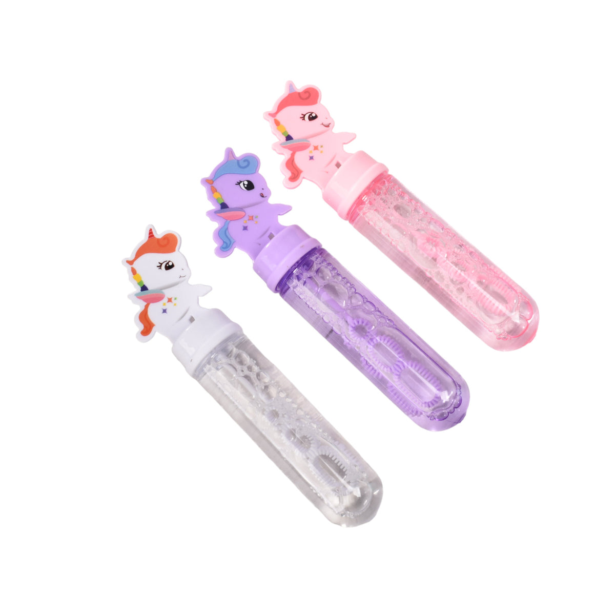 burbujero pequeño forma de unicornio