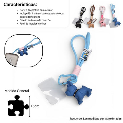LLAVERO CELULAR RESINA METAL DIM:5X4