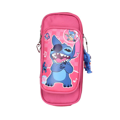 CARTUCHERA STICH CON LLAVERO POLIESTER DIM:21X10X5