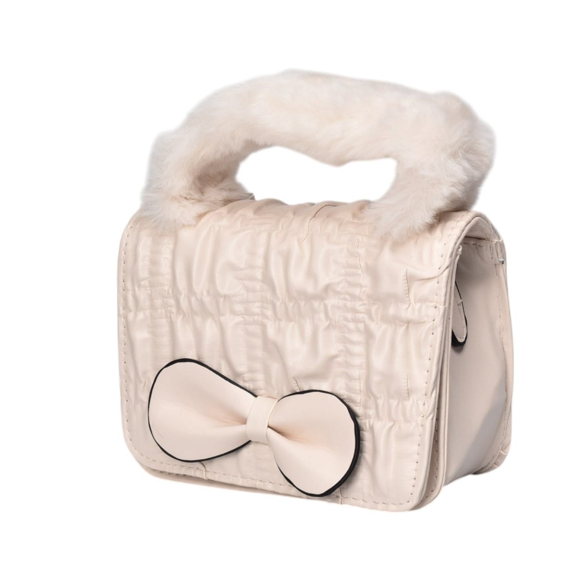 bolso cartera manos libres con correa dama sintetico dim:11x6x14
