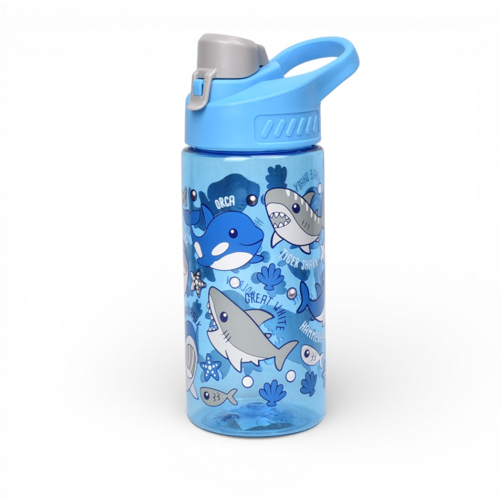 botella de agua  infantil plastico 480ml dim:6x6x19