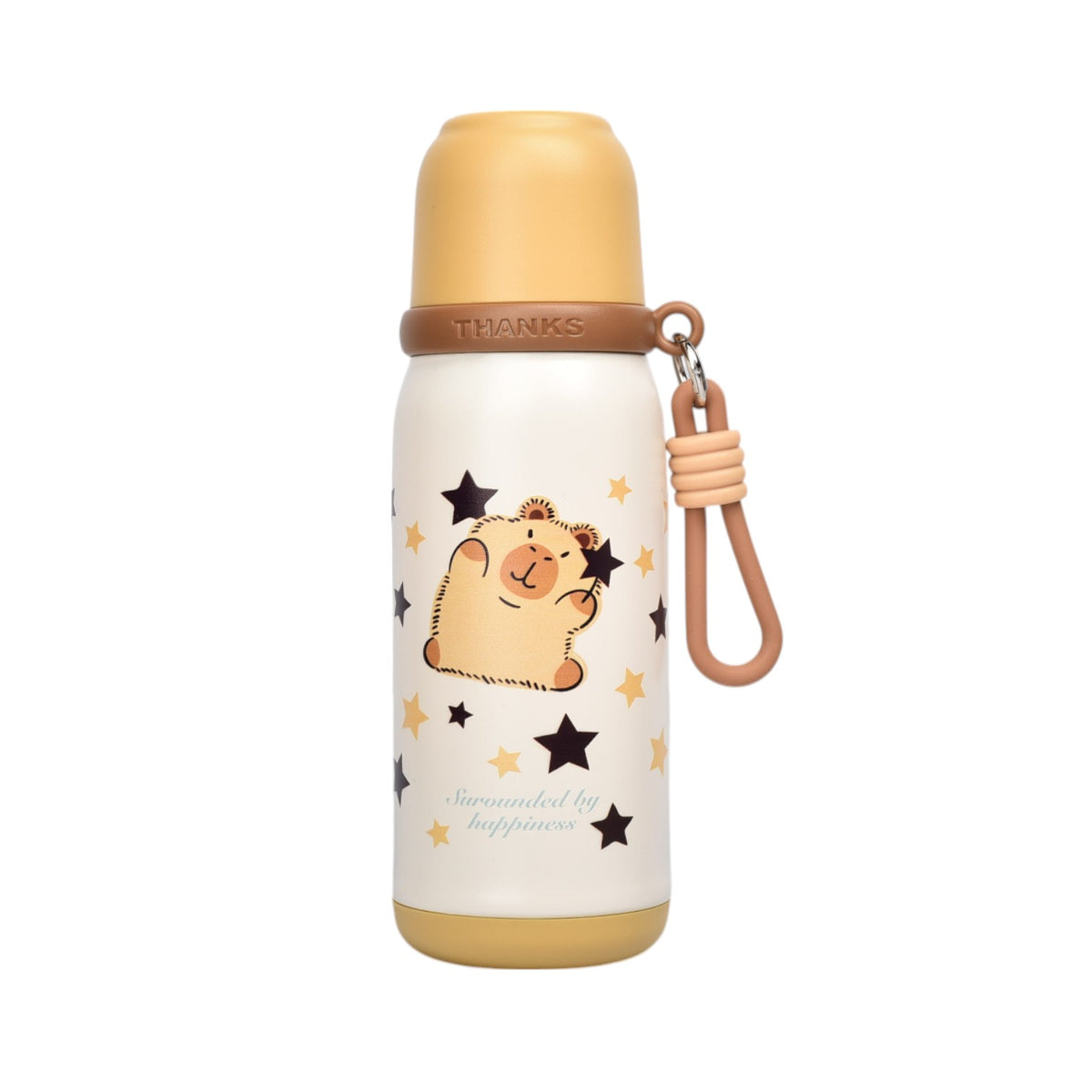 termo acero inoxidable 500ml diseño animales  dim:7x7x23