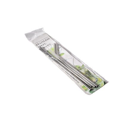 SET 5PCS PITILLOS REUTILIZABLES ECOLOGICOS CEPILLO ACERO INO