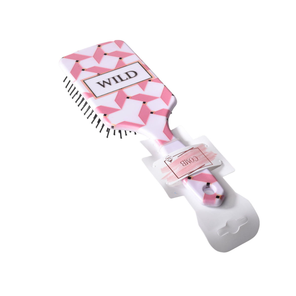 cepillo plastico para cabello varios diseños dim:7x24x4