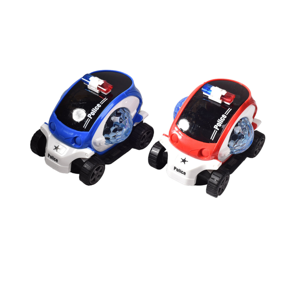 carro policia para niño con luces y movimiento