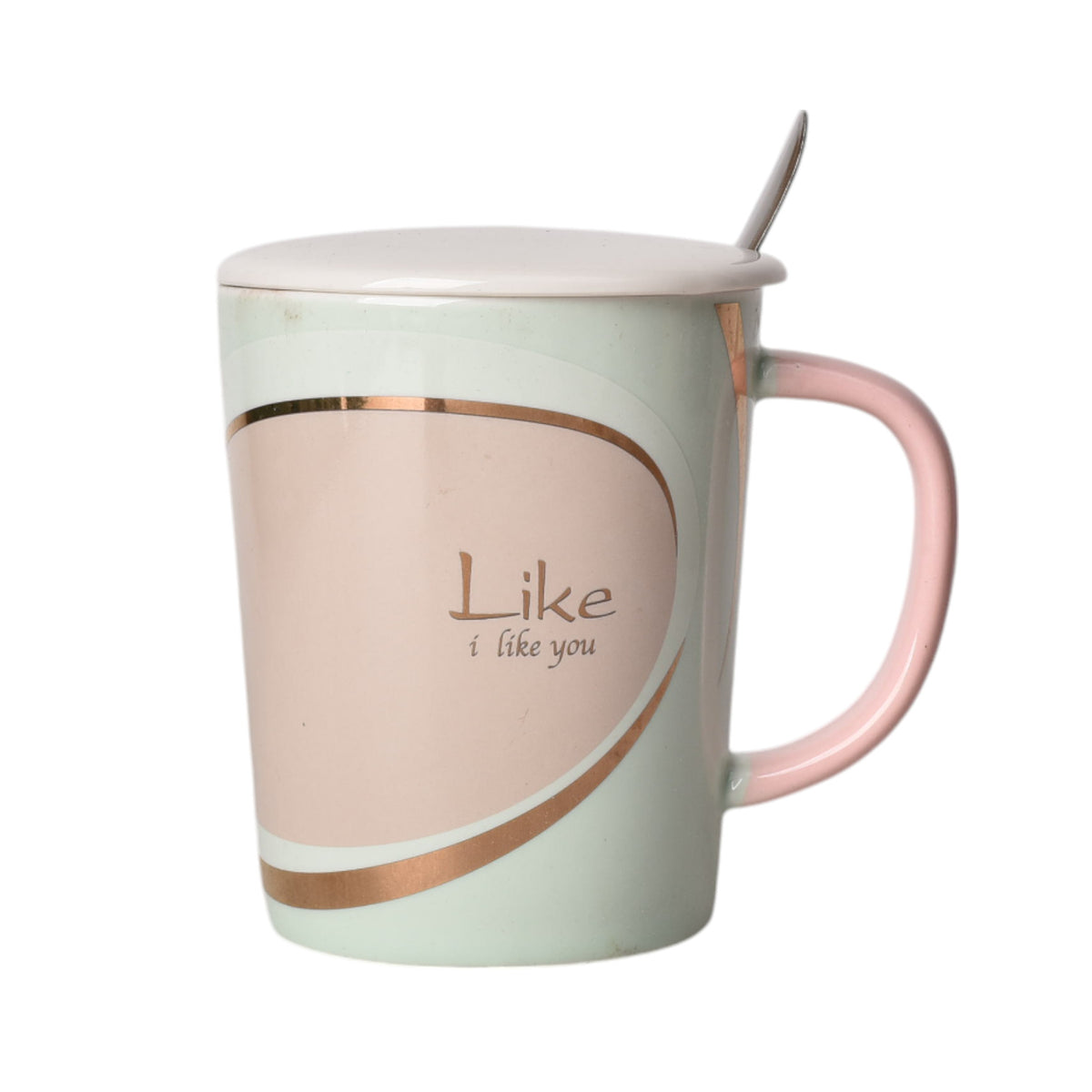 mug pocillo ceramica con tapa 350ml dim:8*8*10