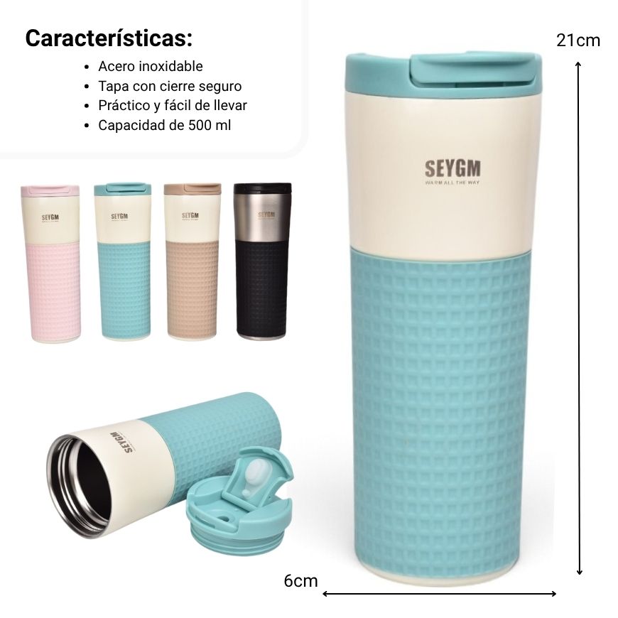 termo acero inoxidable 500ml