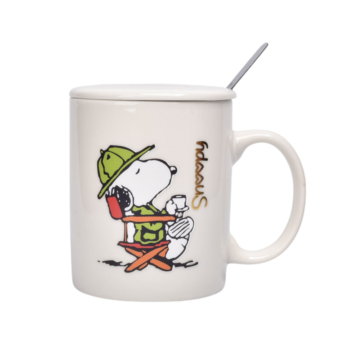 pocillo ceramica snoopy personaje 350ml dim:10x7