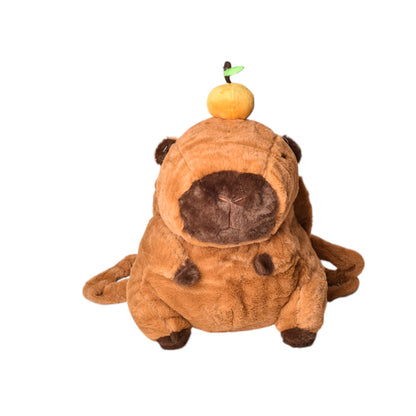 MALETA MORRAL BOLSO PEQUEÑO INFANTIL PARA NIÑA CAFE CAPYBARA