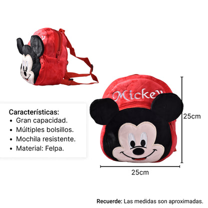 MORRAL PEQUEÑO INFANTIL PERSONAJE  PARA NIÑO