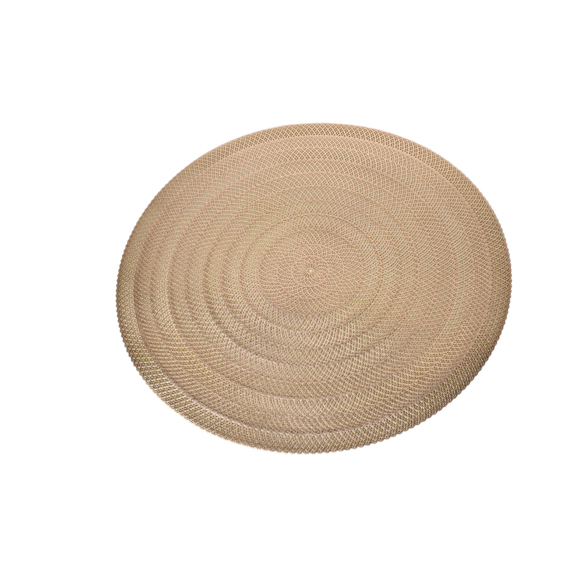 individuales comedor pvc redondo hogar mesa dim:38x38