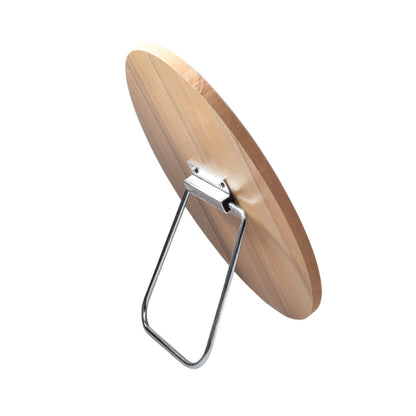 ESPEJO TOCADOR MADERA OVALADO