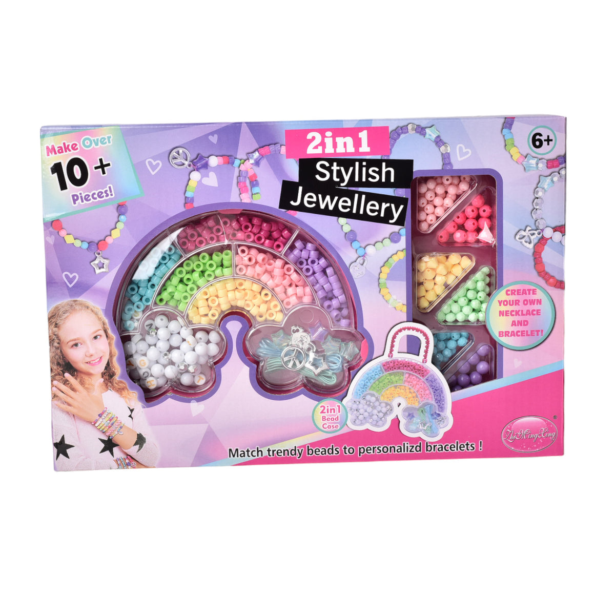 kit para hacer pulseras manillas juguete niña