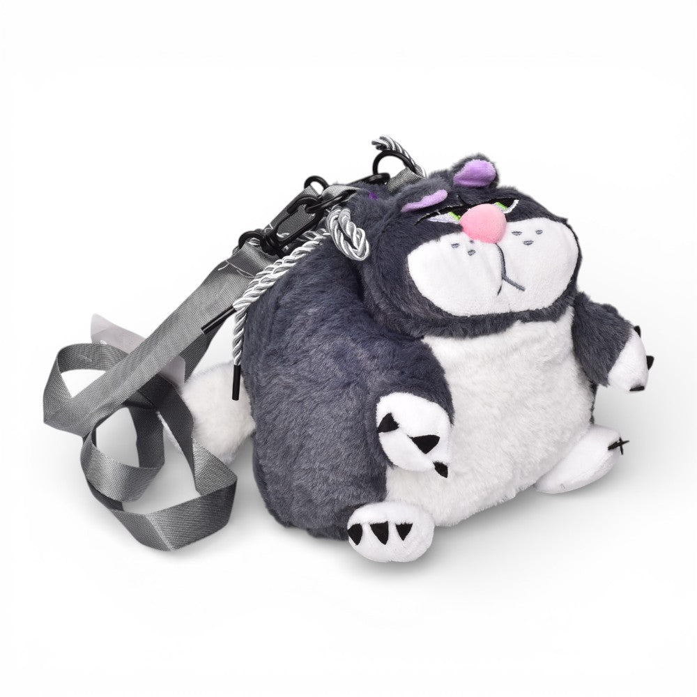 bolso cartera personaje poliester peluche dim:18x16x10