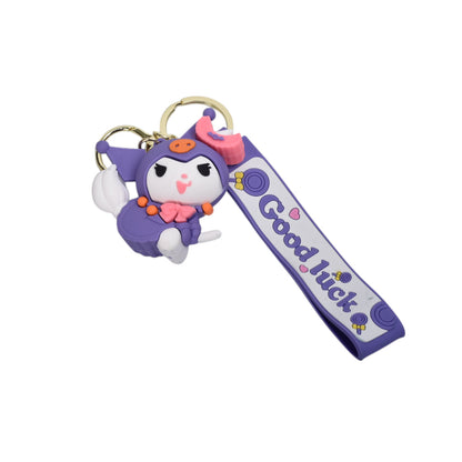 LLAVERO SILICONA KUROMI PERSONAJE DIM:5