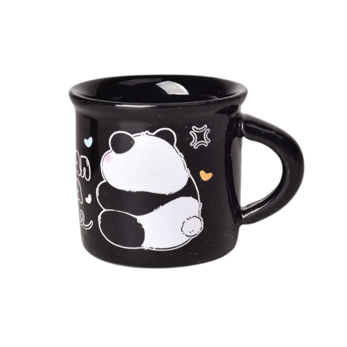 mug pocillo ceramica diseño de pandas 70ml dim:5x5x5