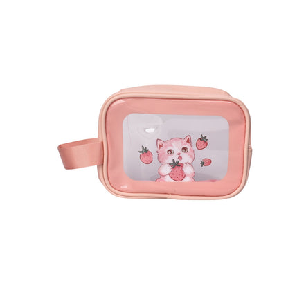 COSMETIQUERA MAQUILLAJE SINTETICO PVC DIM:16X6x12
