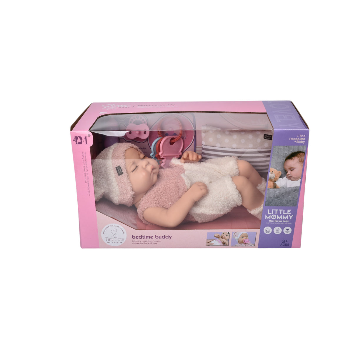 juguete bebe muñeca de caucho realista con accesorios dim:38x18x22