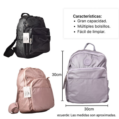 MALETA MOCHILA PARA MUJER LIGERA KIPLING DIM:31*24*9
