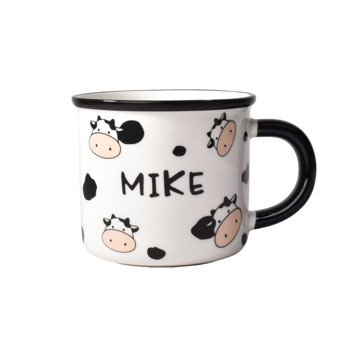 mug pocillo diseño de vacas ceramica de 350ml dim:8x8x8