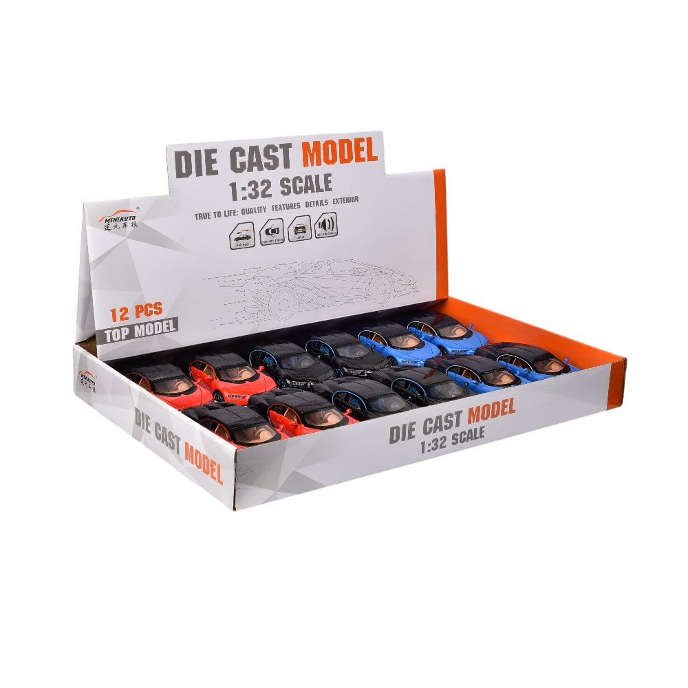 carro coleccion deportivo metalico escala 1/32