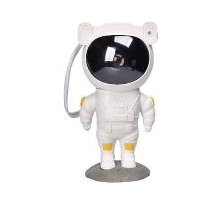 PROYECTOR CON CABLE USB RECARGABLE FORMA ASTRONAUTA PLASTICO