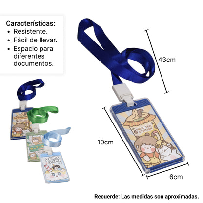 PORTA CARNET CINTA DIM:10,5