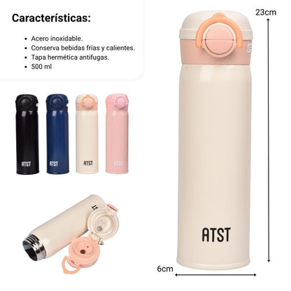 TERMO ACERO INOXIDABLE 500ML