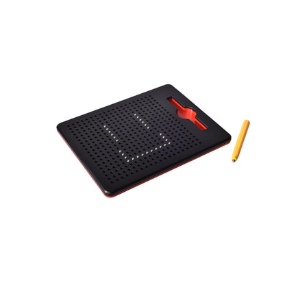 TABLERO MAGNETICO CON LAPIZ PLASTICO + METAL NEGRO Y ROJO DI