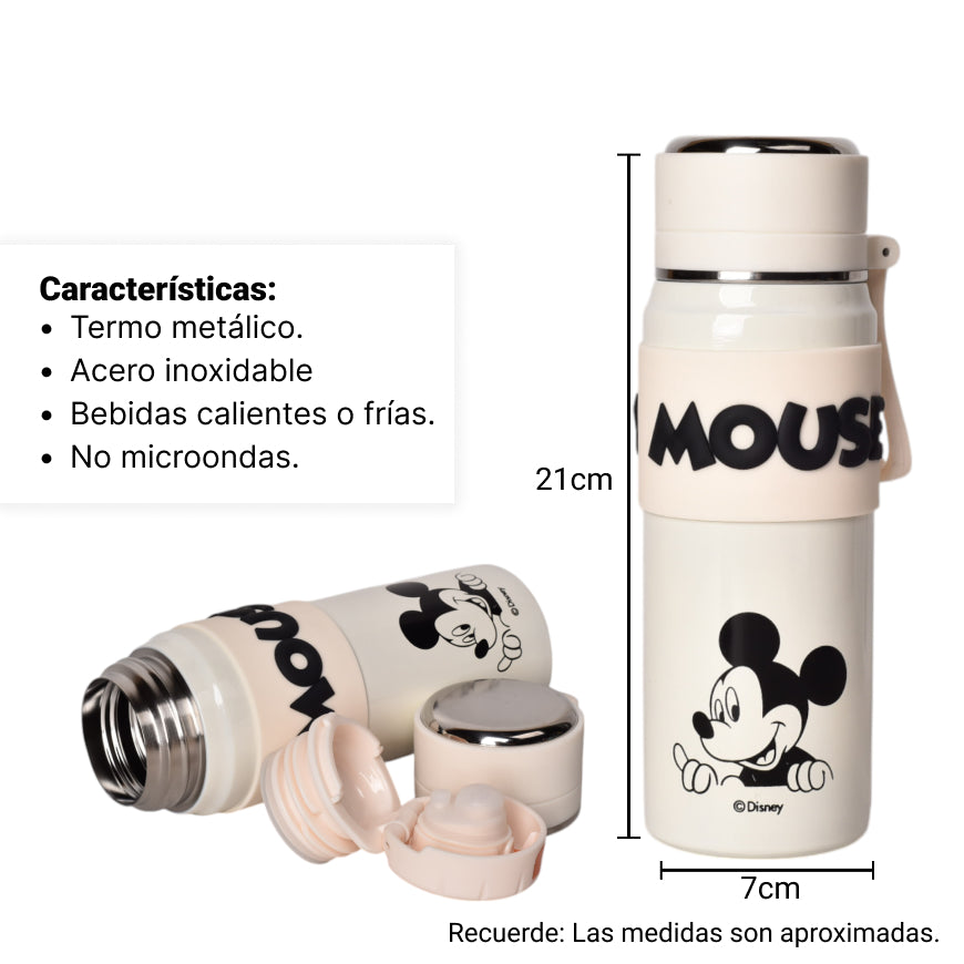 termo metalico 350ml personaje