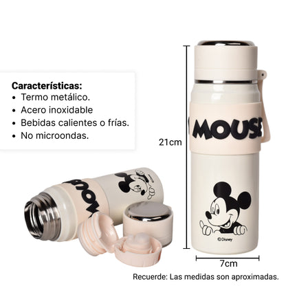 TERMO METALICO 350ML PERSONAJE