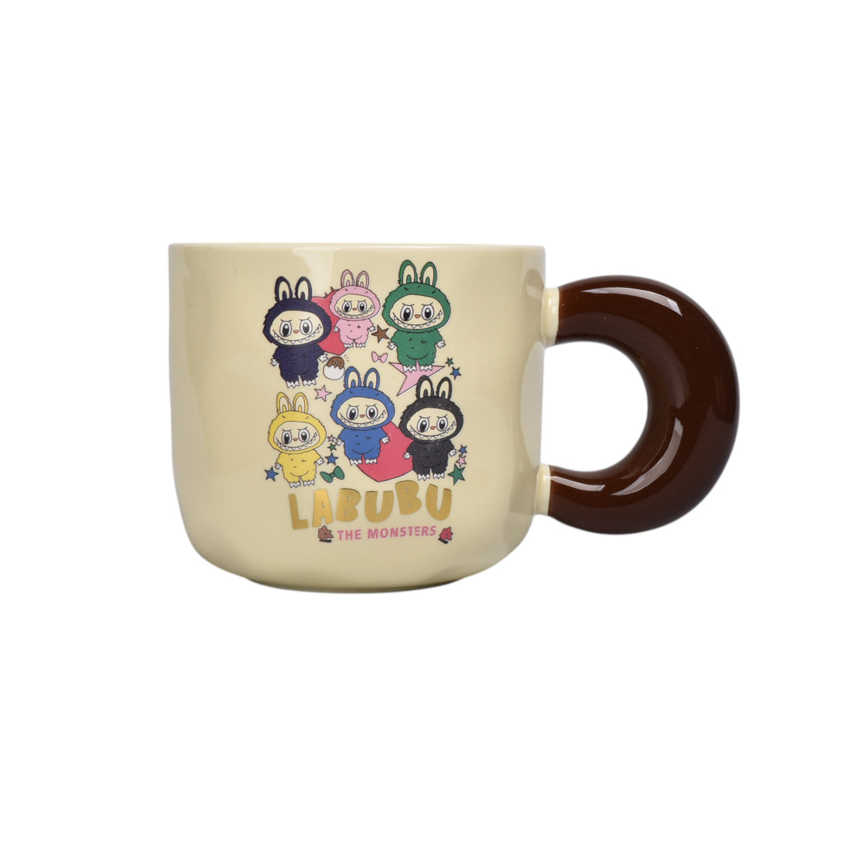 mug pocillo ceramica labubu personaje 350ml dim:8x9x9