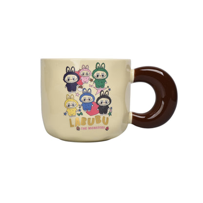 MUG POCILLO CERAMICA LABUBU PERSONAJE 350ML DIM:8X9X9
