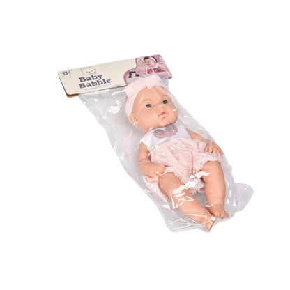 JUGUETE BEBE MUÑECA REALISTA DE CAUCHO DIM:15X9X31