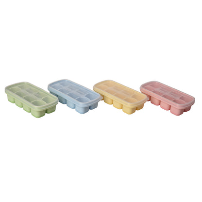 HIELERA CON TAPA TRANSPARENTE PLASTICA DIFERENTES COLORES