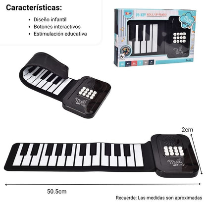 PIANO MUSICAL PARA NIÑOS DIM: 29.3*4.8*19.5cm