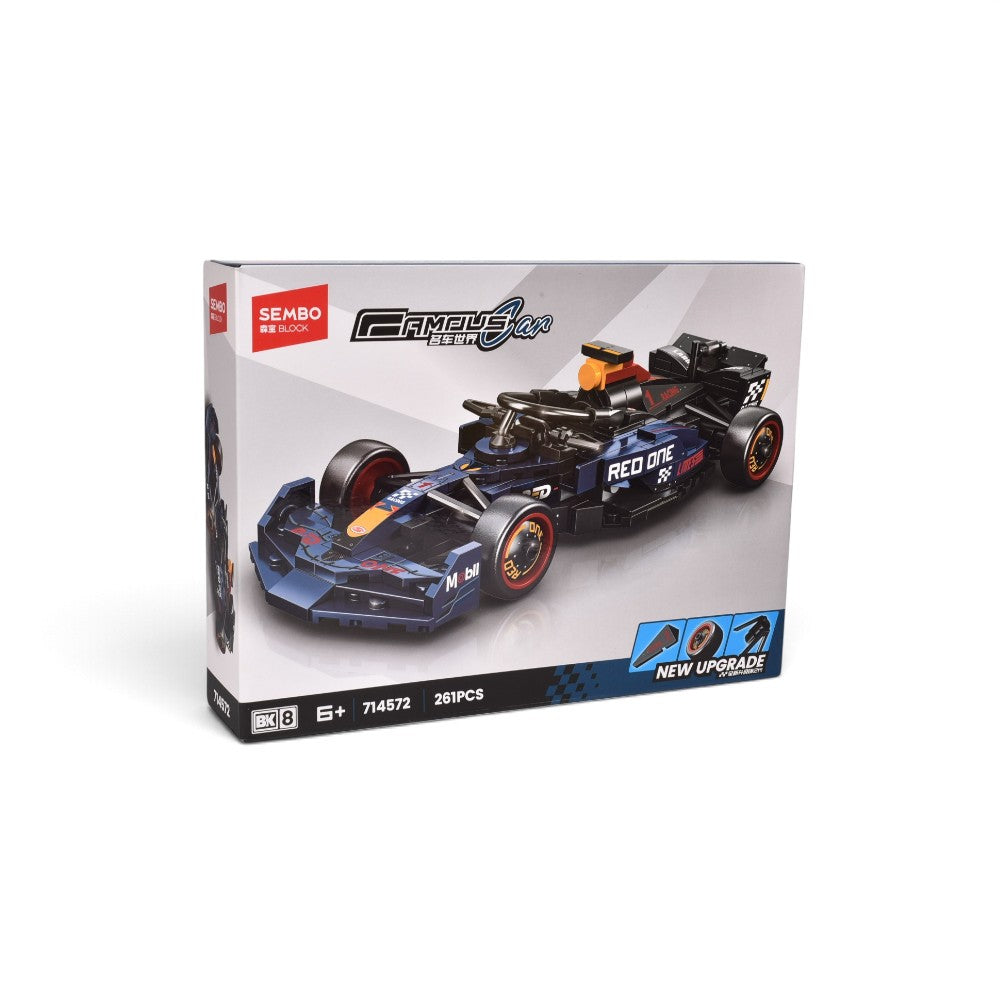 juguete armable carro f1 coleccionable dim: 30*22*5.8
