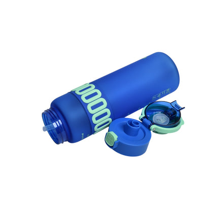 BOTELLA DE AGUA 1000ML PLASTICA DIM:7X7X28
