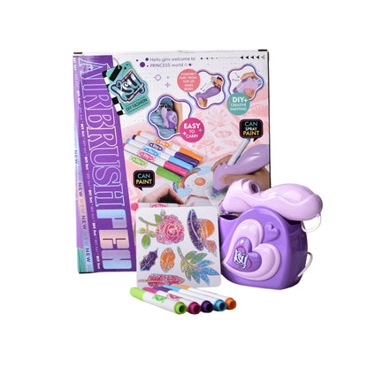 KIT PARA COLOREAR ESCARCHADO INFANTIL CON ACCESORIOS